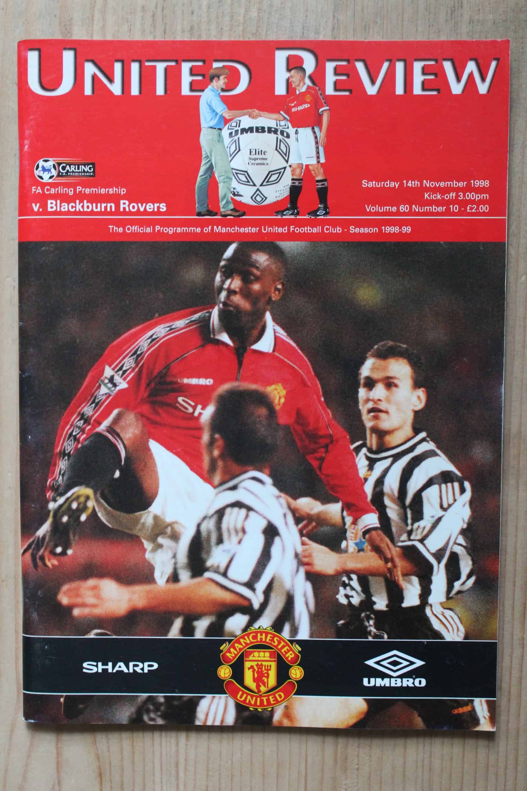 Manchester United FC v Blackburn Rovers FC